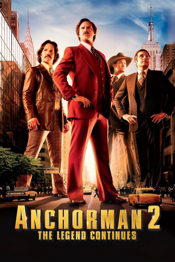 Xem Phim Anchorman 2: Huyền Thoại Tiếp Diễn Vietsub HD Online