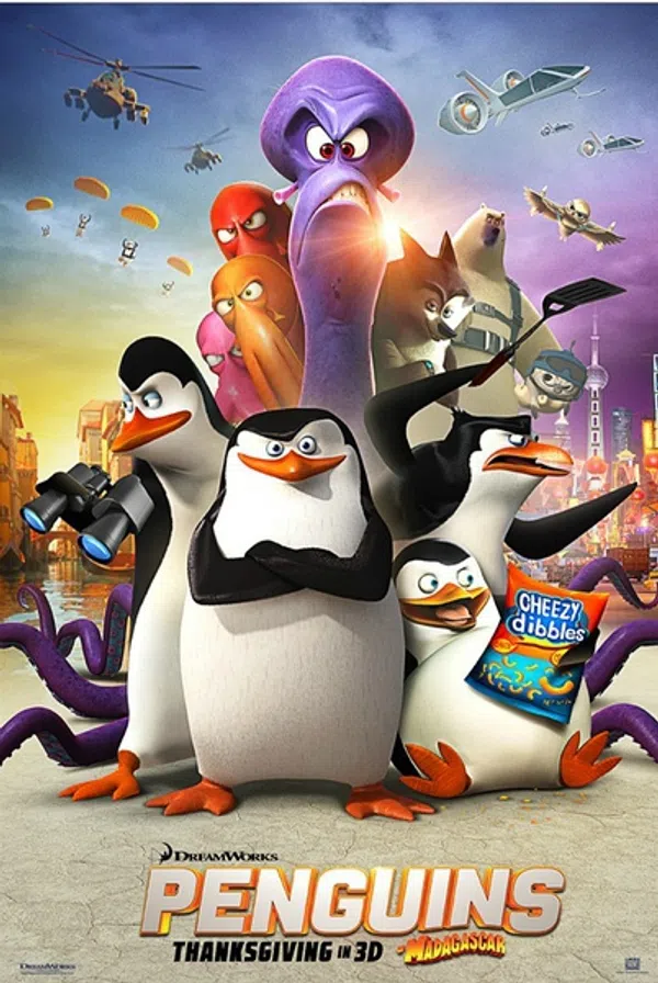 Poster phim Biệt đội cánh cụt vùng Madagascar trên Xem Phim Fun