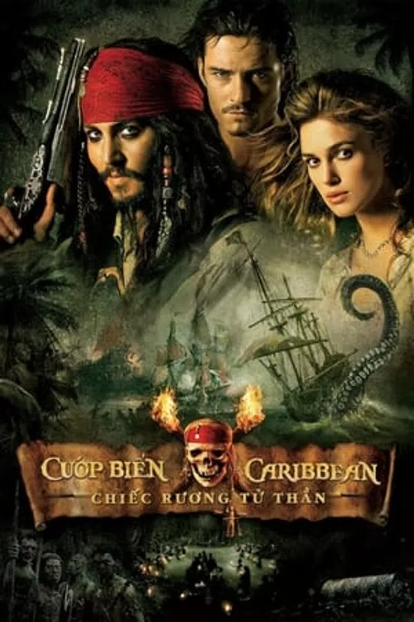 Xem Phim Cướp Biển Vùng Caribbean 2: Chiếc Rương Tử Thần Vietsub HD Online