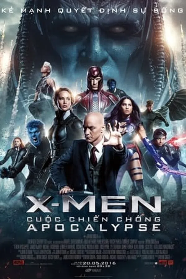 Poster phim Dị Nhân: Cuộc Chiến Chống Apocalypse trên Xem Phim Fun