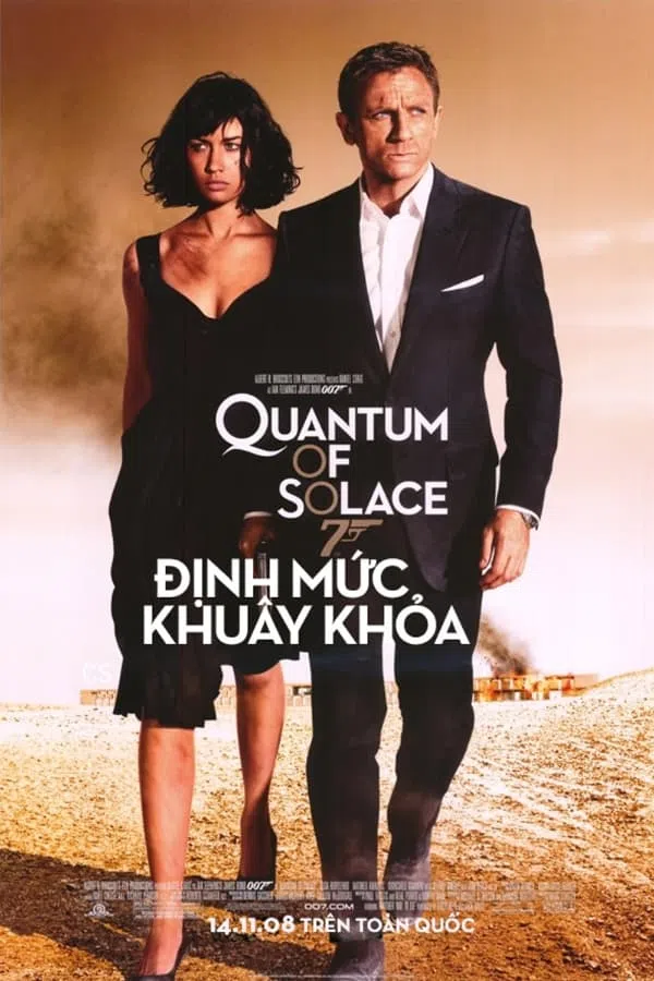 Xem Phim Điệp Viên 007: Định Mức Khuây Khỏa Vietsub HD Online