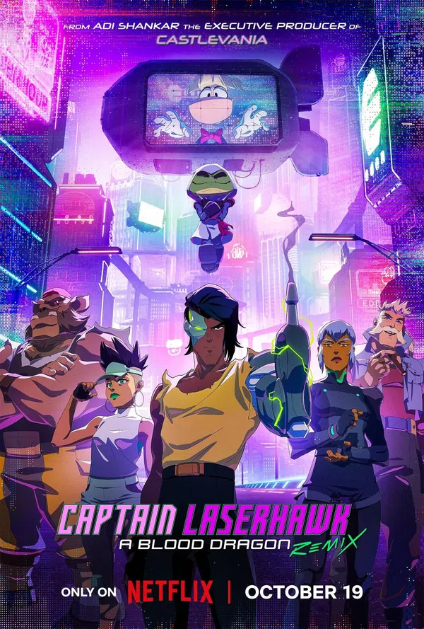 Xem Phim Đội Trưởng Laserhawk: Blood Dragon Remix Vietsub HD Online