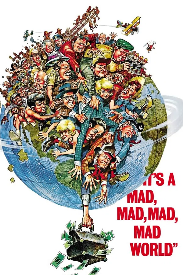 Poster phim It's a Mad, Mad, Mad, Mad World trên Xem Phim Fun