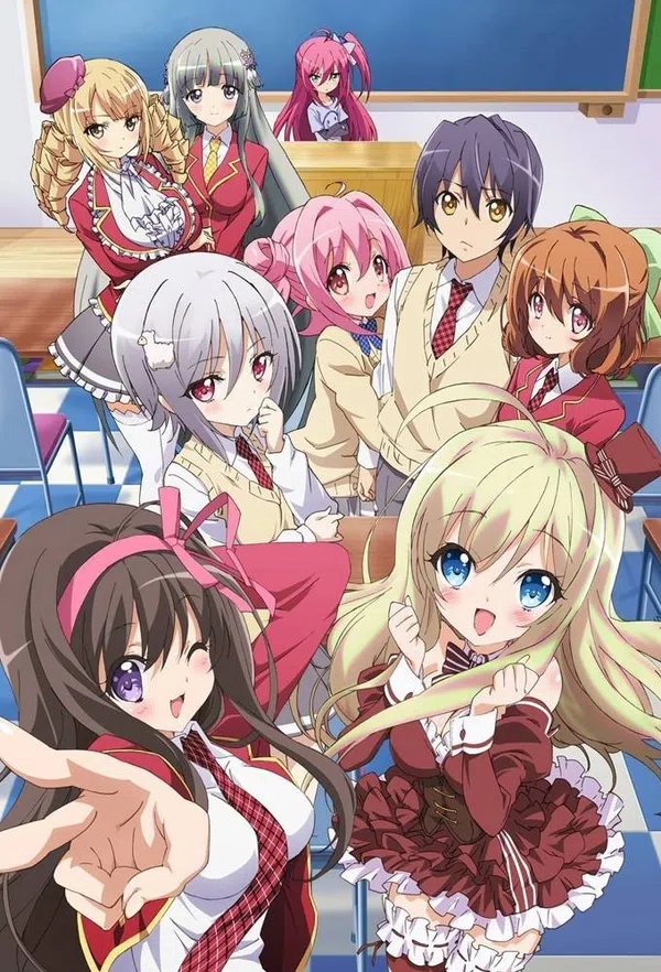 Poster phim Ore no Nounai Sentakushi ga, Gakuen Love Comedy wo Zenryoku de Jama Shiteiru trên Xem Phim Fun