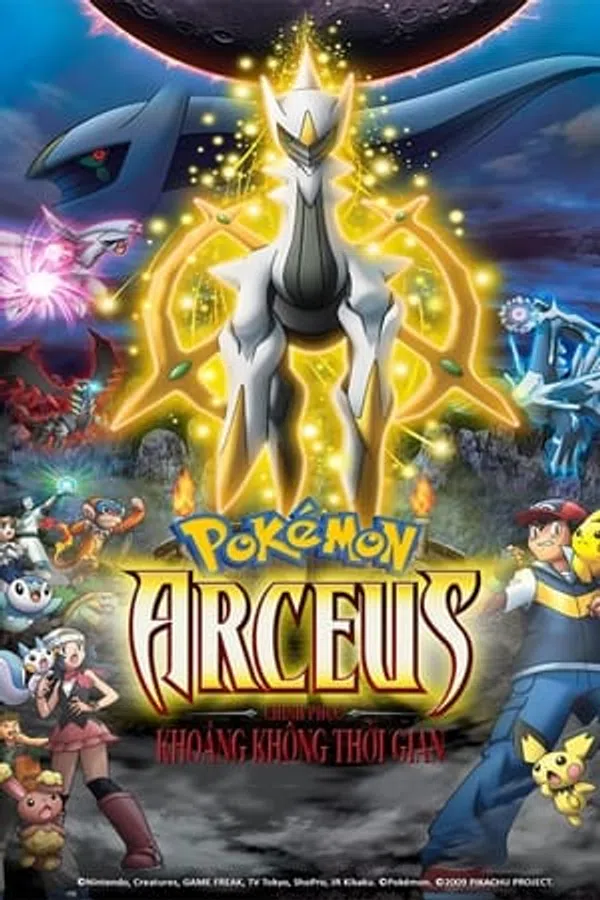 Poster phim Pokémon: Arceus Chinh Phục Khoảng Không Thời Gian trên Xem Phim Fun