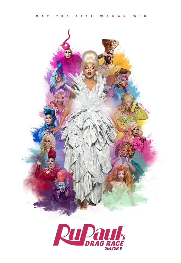 Poster phim Rupaul's Drag Race - Cuộc chiến giày cao gót (Phần 9) trên Xem Phim Fun