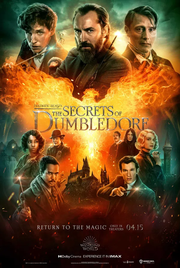 Poster phim Sinh Vật Huyền Bí: Những Bí Mật Của Thầy Dumbledore trên Xem Phim Fun