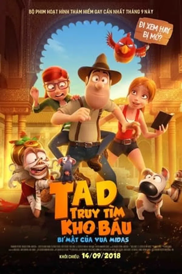 Xem Phim Tad Truy Tìm Kho Báu 2: Bí Mật Của Vua Midas Vietsub HD Online