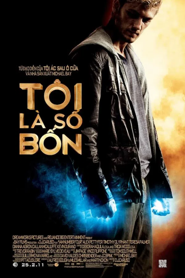 Xem Phim Tôi Là Số Bốn Vietsub HD Online