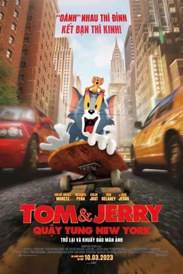 Poster phim Tom và Jerry: Quậy Tung New York trên Xem Phim Fun