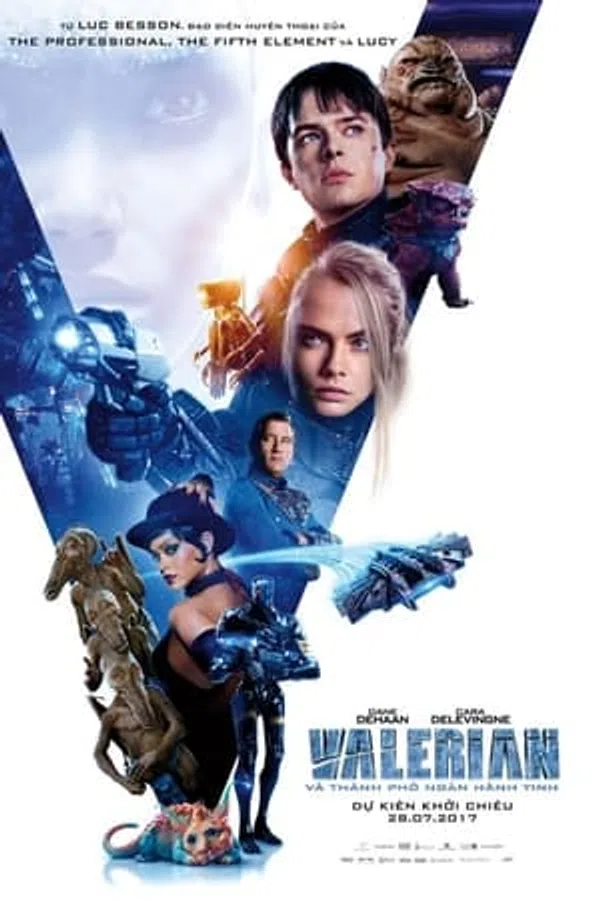 Xem Phim Valerian và Thành Phố Ngàn Hành Tinh Vietsub HD Online