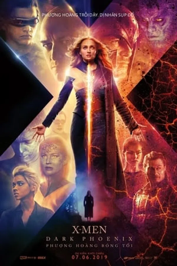 Poster phim X-Men: Phượng Hoàng Bóng Tối trên Xem Phim Fun